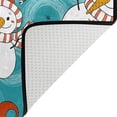 thumbnail image 5 of SKYSONIC Funny Snowman Non-Slip Area Rug, Winter Floor Carpet Comfort Floor Mats Decor for Indoor Front Porch Living Room Bedroom Kitchen, 36"x24", 5 of 7