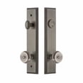thumbnail image 2 of Grandeur Carr  Tall Plate Single Cylinder One Piece Knobset with Bouton Knob, 2 of 6