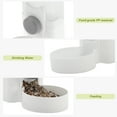 thumbnail image 4 of Comedero de Heno para Conejos Unique Bargains 35oz Gran Capacidad Dispensador Automático de Alimentos para Pequeños Animales Gris, 4 of 7