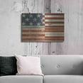 thumbnail image 6 of Luxe Metal Art 'Flag of Independence' by Norman Wyatt Jr, Metal Wall Art, 36"x24", 6 of 9