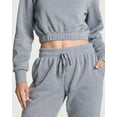 thumbnail image 4 of Real Essentials 3 Pack: Women's Fleece Jogger Sweatpants (Available in Plus Size), 4 of 6