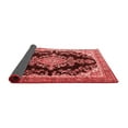 thumbnail image 2 of Ahgly Company Indoor Square Medallion Red Traditional Area Rugs, 6' Square, 2 of 4