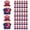 A, variant on 50Pcs Mini Patriotic Gnome Ornaments, 4th of July Independence Day Resin Figurines, Red White Blue Table Centerpieces for Veterans Day Decor