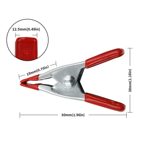 JJKBVCLO Shadow Cloth Tent Clip Spring Clip Appearance Galvanized Elastic Large Metal Wood Fixing Clip Tool