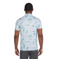 thumbnail image 3 of Chaps Golf Men's and Big Men's Classic Fit Short Sleeve Printed Mesh Polo Shirt, 3 of 4