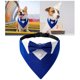 thumbnail image 5 of Perro Boda Esmoquin Bandana Cómodo Formal Mascota Pajarita Collar para Fiestas Azul Zulema Collar de pajarita para mascotas, 5 of 7