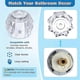 thumbnail image 3 of Shower Faucet Handle Replacement for H71, Shower Handle for Single Handle Tub Faucets,Shower Knob, 3 of 4