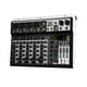 thumbnail image 3 of Mezclador de audio,Mezclador de audio Mini ecualizador estéreo profesional,Consola mezcladora de sonido Consola mezcladora de 6 canales,Sistema de consola de placa de sonido de grabación de, 3 of 9