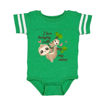

Inktastic Hanging With My Mimi Gift Baby Boy or Baby Girl Bodysuit