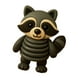 thumbnail image 2 of Kit de adornos de botones de animales para hacer tú mismo, decoración, manualidades para niños, manualidades versátiles para hacer tú mismo. Mapache, 2 of 9