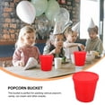 thumbnail image 2 of PAMINGONO Red Silicone Popcorn Tub Reusable 1Pcs for Snack Stores and Business Owners, 2 of 7