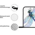 thumbnail image 4 of (Dragonfly Print) 4 Oven Mitts and Pot Holders Sets Farmhouse Kitchen Gloves for Cooking Grilling Baking BBQ Mushroom Pot Holders Cook Essentials Accessories, 4 of 6