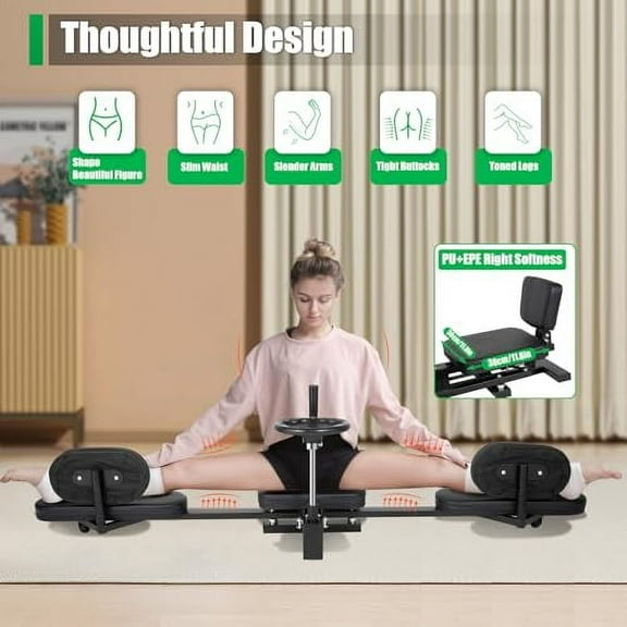 Leg-Stretcher，Sport Gym Leg Stretcher Stretching Machine,Leg Stretching Split Machine Exercise Body Workout Splits Machine Fitness Athletic Training Equipment Home Yoga Train Leg F