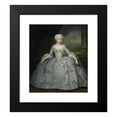 thumbnail image 2 of Ivan Vishnyakov 20x23 Black Modern Framed Museum Art Print Titled - Portrait of Sarah Eleanore Fairmore, 2 of 5