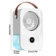 thumbnail image 3 of ¡Precios Más Bajos!, Ventilador de escritorio de gran capacidad con pantalla digital inteligente y control por voz, ventilador de refrigeración con pulverizador USB para exteriores y oficina, 3 of 9