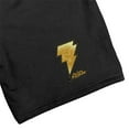 thumbnail image 2 of Black Adam Lightning Logo Mens Sweat Shorts, 2 of 5