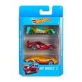 thumbnail image 1 of Vehículos de Juguete Hot Wheels Die-Cast Basic Sorpresa Paquete de 3 Autos, 1 of 3