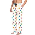 thumbnail image 2 of FORMRS Mens Pajama Pants with Pockets Sleepwear Lounge Bottoms Sizes S-2XL, Polka Dot, 2 of 7