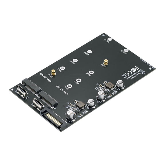 Chenyang Dual Oculink SFF-8612 SFF-8611 to M.2 NGFF M-Key NVME PCIe SSD 2280 22110mm Adapter for Mainboard
