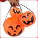 thumbnail image 3 of ADVEN Cubo de dulces de Halloween para cosplay, cubos de calabaza de dibujos animados, cesta de regalo para interiores, embalaje para fiestas familiares y domésticas para niños, 16 cm, 3 of 8