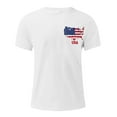 thumbnail image 6 of Taqqpue 4th of July Shirts for Men USA American Flag Patriotic Independence Day Higher Quality Short Sleeve T-Shirt M-4XL, 6 of 6
