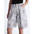 thumbnail image 4 of Scoop Women's and Women's Plus Mid-Rise Shorts, 9'' Inseam, Sizes 0-26W, 4 of 5