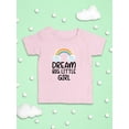 thumbnail image 3 of Dream Big Little Girl T-Shirt Infant -Smartprints Designs,  18 Months, 3 of 4