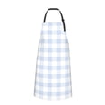 thumbnail image 2 of Bingfone Blue Checkboard Apron Gifts For Men, Women Professional Grade Chef Apron For Kitchen,Bbq & Grill, 2 of 9