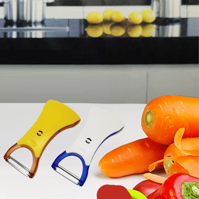 Dropship Potato, Vegetable, Apple Peelers For Kitchen, Fruit, Carrot,  Veggie, Potatoes Peeler, 2 Set Y-Shaped And I-Shaped Stainless Steel Peelers,  With Ergonomic Non-Slip Handle & Sharp Blade to Sell Online at a