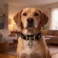 thumbnail image 1 of EGNMCR Pet Necklace Adjustable Dog Collar With Bow Collar WithSoft Nylon Puppy Collar For Small Medium Large Dogs Fashion Pet Accessories Adjustable Safety Buckle collar products, 1 of 7