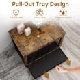 thumbnail image 6 of AWQM Wooden Dog Crate with Pull Out Tray,Pet Furniture for Small/Medium/Large Dogs, 6 of 11