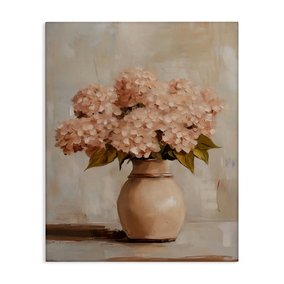 Stupell Industries Shabby Chic Classic Blush Pink Hydrangeas Canvas Art, 16 x 20, by Franklyn Gregory