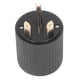 thumbnail image 1 of Enchufe De Bloqueo, Enchufe De Generador PA66 Shell Contacto De Latón 30A 125V TT-30P A L5-30P Para RV, 1 of 7