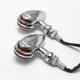 thumbnail image 4 of Parrilla de La Motocicleta Intermitente Luz Intermitente Bobber Chopper Plata kusrkot Bombilla de luz de giro, 4 of 8