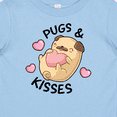 thumbnail image 4 of Inktastic Valentines Day Pugs & Kisses with Hearts Boys or Girls Baby T-Shirt, 4 of 5