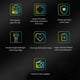 thumbnail image 2 of 4G LTE Mobile Phone for Seniors, 4 Inch HD Screen, Big Buttons, Voice Broadcast, 18000mAh Battery, Dual Card, Dual Standby, Green, 2 of 4