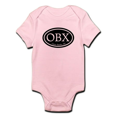 

CafePress - OBX Outer Banks NC Oval Infant Bodysuit - Baby Light Bodysuit