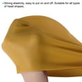 thumbnail image 4 of Gorra de natación de silicona Uxcell, gorra de natación impermeable antideslizante para adultos, para mujeres y hombres, oro, 2 piezas, 4 of 6