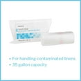 thumbnail image 2 of McKesson Laundry Bags for Soiled Linens, Hot Water Soluble - 28 in x 39 in, 25 Count, 1 Pack, 2 of 11