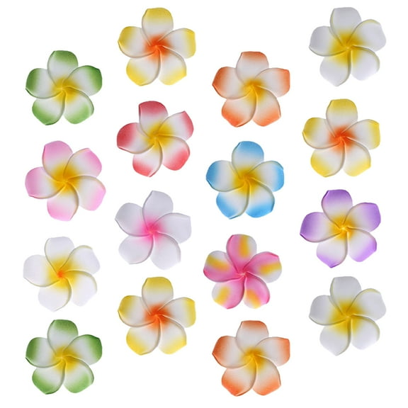 FRCOLOR  16 Pcs Artificial Flower Hairpin Clips Tropical Accessories Woman