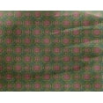 thumbnail image 4 of oneOone Georgette Viscose Fabric Leaves & Floral Block Printed Fabric 1 Yard 42 Inch Wide, 4 of 4