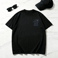 thumbnail image 5 of Men's 100% Cotton Short Sleeve Crewneck Graphic T-Shirt, Soft Breathable Moisture Wicking Casual Basic, 5 of 7