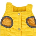 thumbnail image 2 of SussexHome Pets XX-Large Dog Vest for Winter - Washable XXL Dog Coat for Dogs - Waterproof Dog Jacket - High Collar Full Coverage Dog Puffer Jacket - Yellow, 2 of 8