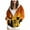 Yellow, variant on Towmus Oversize Hoodies for Women Y2K Halloween Sweatshirt Zip Up Jackets Long Sleeve Cardigan Sweater Shirts