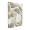 thumbnail image 2 of Stupell Industries Contemporary White Swirling Shape Abstract Painting Gallery Wrapped Canvas Print Wall Art, 2 of 5