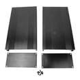 thumbnail image 2 of Caja Electrónica Con Carcasa De Enfriamiento De Aluminio Tipo Dividido, Óxido Negro Cepillado Para Amplificador GPS, Disipación De Calor Y Proyecto De Bricolaje, 2 of 7
