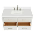 thumbnail image 7 of Ariel W043swqrvo Hutton 42" Wall Mounted Single Basin Vanity Set - Grey / Pure White Top, 7 of 7
