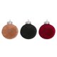thumbnail image 3 of 12 Pcs Velvet Christmas Balls Flocked Christmas Tree Ball Ornaments Plastic Balls Xmas Decorative Hanging Ornaments Christmas Tree Decoration 3.14 Inch, 3 of 8