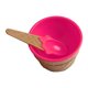 thumbnail image 2 of Toystoory Taza de helado para niños Postre para niños Mezcla de helado Tazón de PP con cuchara Vajilla Vajilla, verde Mostrada Rosa roja, 2 of 6