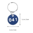 thumbnail image 2 of PTOOTP 1 Set Blue Numbered Key Tags for Key Management in Hotel Use, 2 of 6